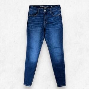 American Eagle Curvy Jegging‎ Women's Size 6 Long Ne(x)t Level Stretch Denim